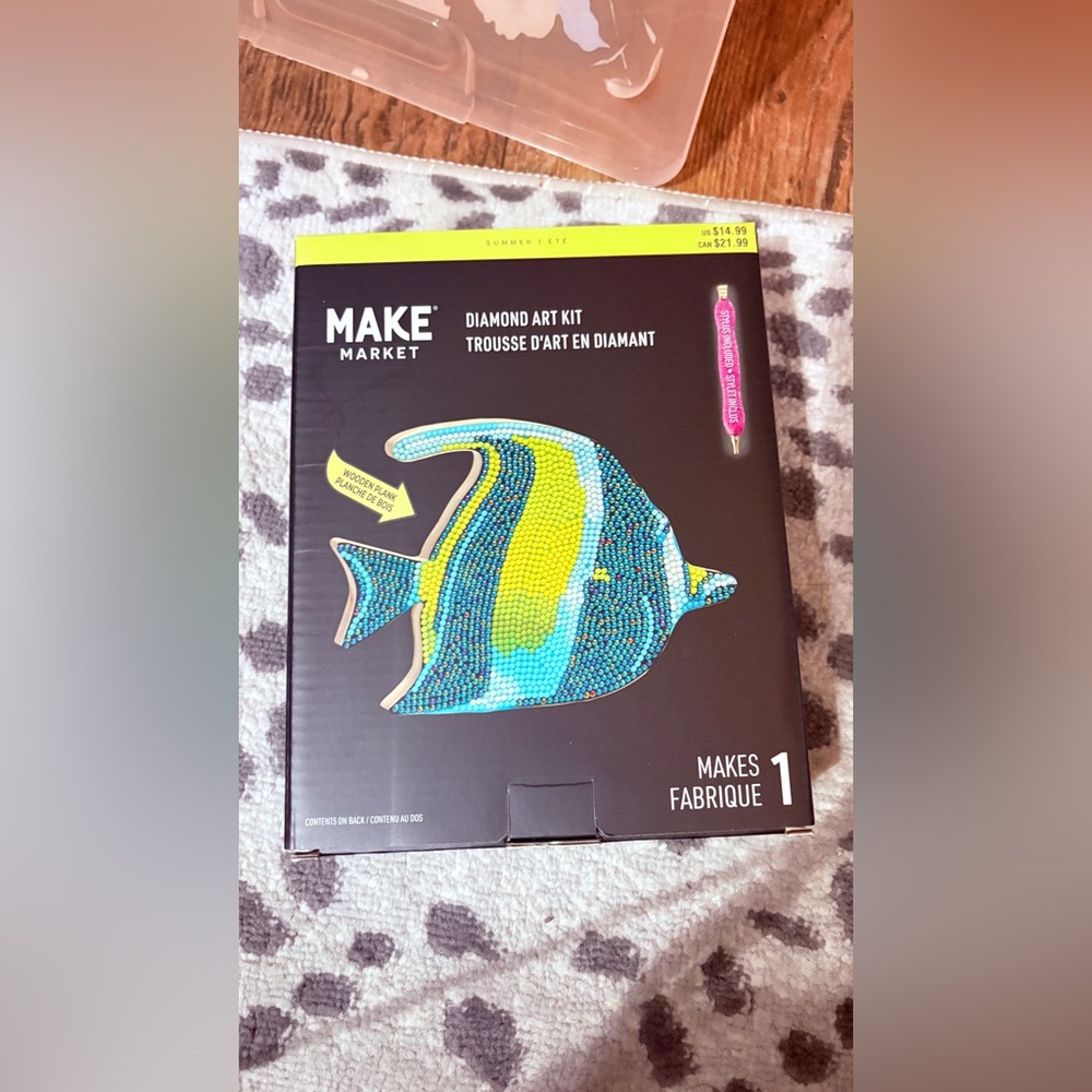 Make Market Diamond Art Kit with Fish Design